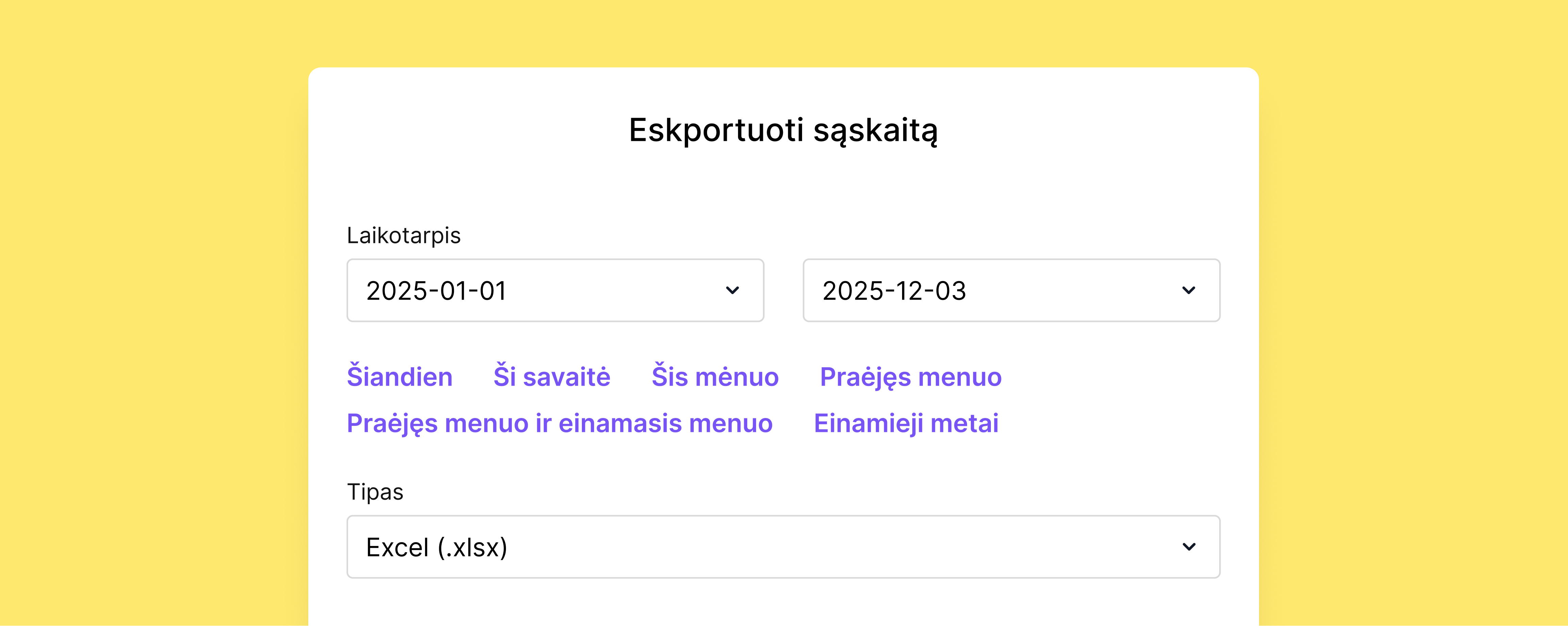 F-sąskaita atsinaujino!